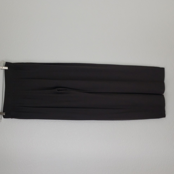 Eileen Fisher straight leg pants size extra small dark brown - Picture 3 of 7